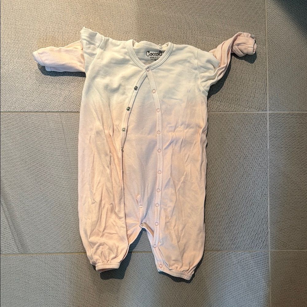 Coccoli Pink Baby Onesie